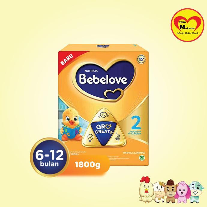 Gambar FF Bebelove 2 HiQEQ 1800 g - Susu Formula Bayi Bubuk (6-12 Bln) dari Kalief Rasa Store undefined Tokopedia