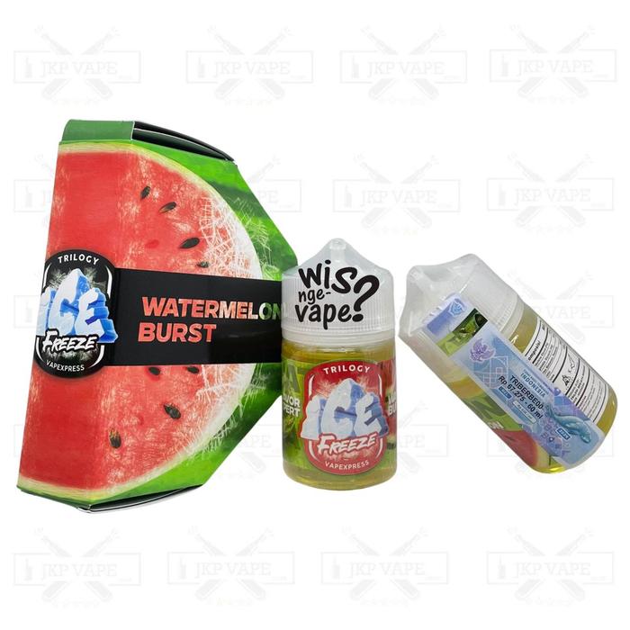 Gambar Trilogy Ice Series 60ml - Freebase Liquid by Trilogy - Watermelon, Cool dari JKP Vape Store undefined Tokopedia