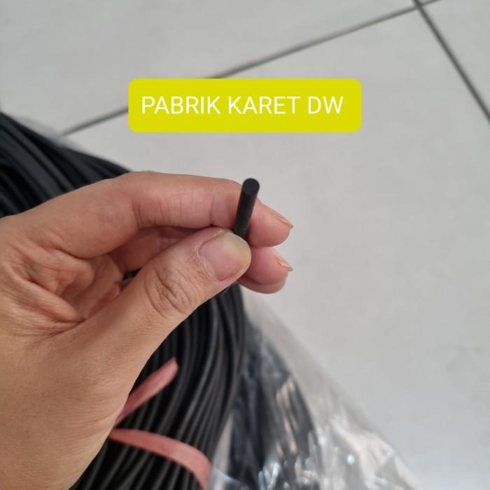 Gambar KARET ORING 4mm 5mm 6mm 7mm 8mm 10mm O ring CORD meteran karet o seal Rubber Cord NBR - Oring 4mm dari PABRIK KARET DW undefined Tokopedia
