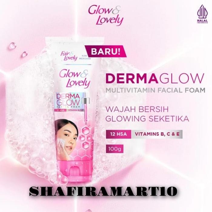 Gambar fair and lovely facial foam 100 gr - DERMAGLOW 100ML dari Sumberrezeki10 undefined Tokopedia