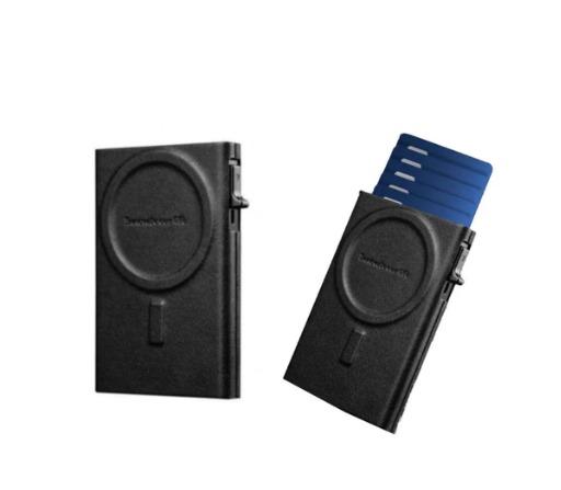 Gambar WEKOI Automatically Eject Card Storage Holder With Magsafe - Black dari PVBLIC ONE undefined Tokopedia
