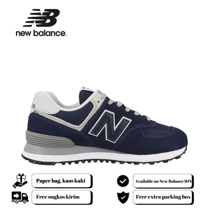 Jual New Balance 574 Navy Gray 39 Kota Administrasi Jakarta - Main Image