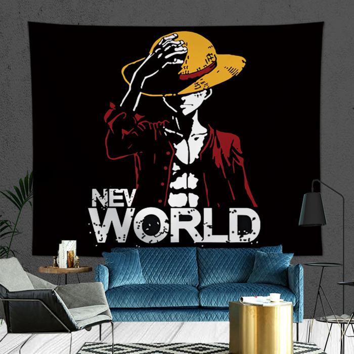 Gambar HIASAN DINDING POSTER KAIN ONE PIECE ANIME NARUTO DEKORASI KAMAR TIDUR BAGROUND DINDING MOTIF - KN 7 dari Wallpaper Best Seller undefined Tokopedia