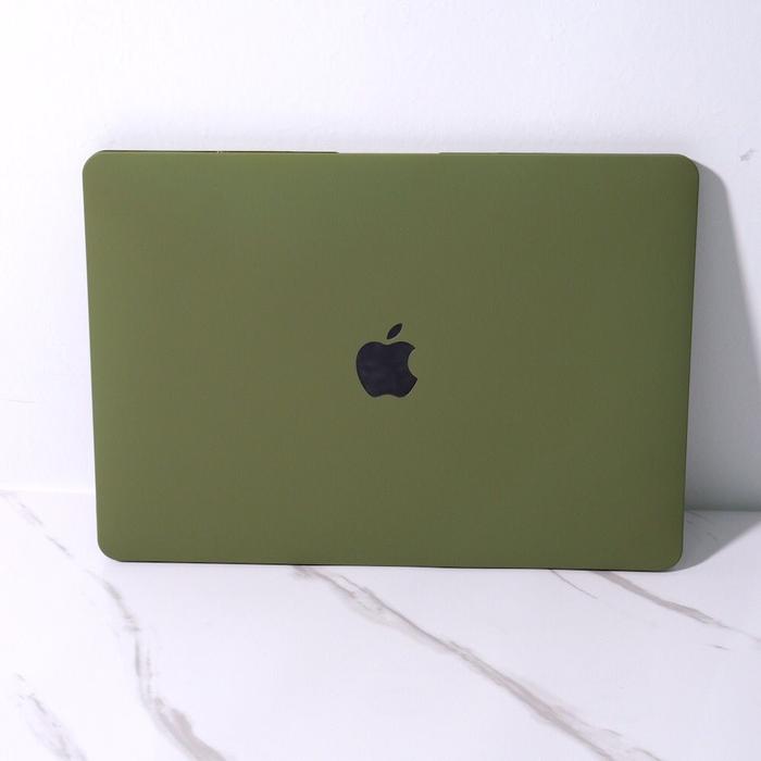 Gambar Apple Macbook New Air 13 M3 M2 A3113 A2681 GREEN ARMY GREY SAND Cover Hard Case Casing Bahan Hardcase Logo Apple Berlubang With Cut-out Logo - Computer - GREEN ARMY, AIR 13.6 M2 M3 dari KEDAI ACC 99 undefined Tokopedia