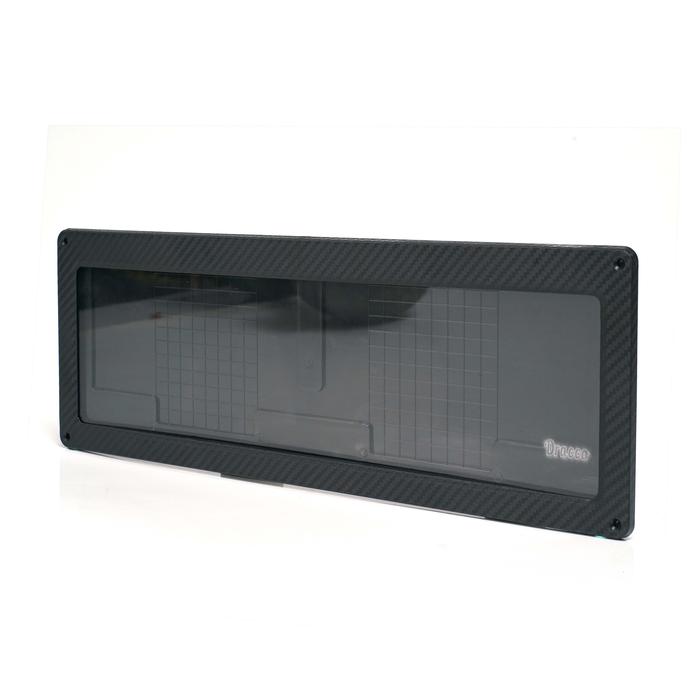 Gambar DRACCO Cover Plat Nomor Mobil Carbon Glossy – Dudukan Plat Akrilik Premium Kuat - hitam carbon dari Dracco Indonesia undefined Tokopedia