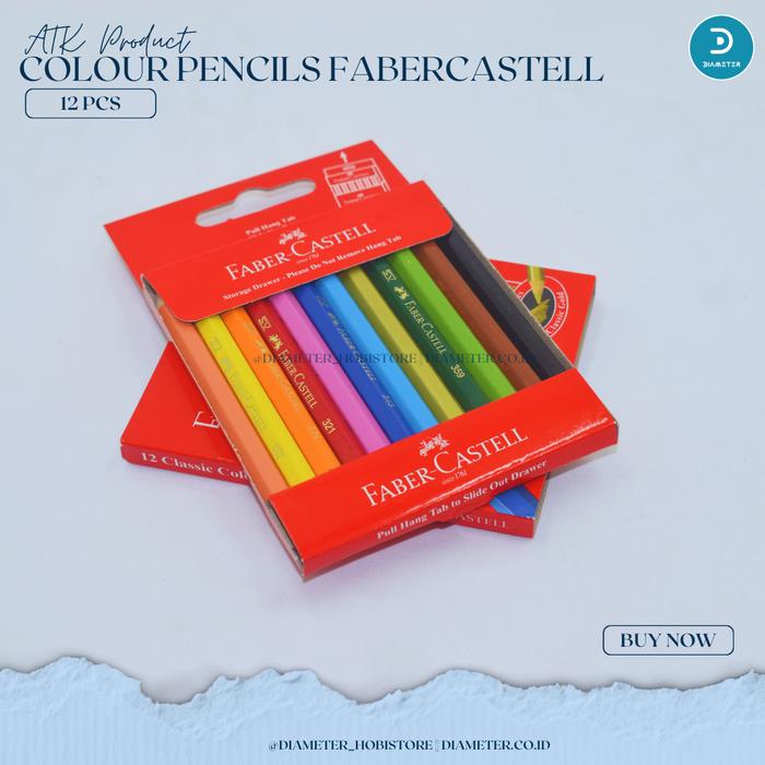 Gambar Pensil 12 Warna Pendek Faber Castell Classic Colour Pencils - Kecil dari Ruang Miniatur undefined Tokopedia