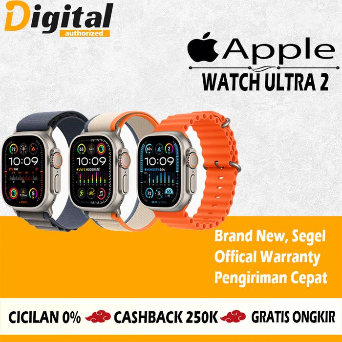 Apple Watch Ultra 2023 49mm Titanium Case Trail Loop di New Digital  Authorized Tokopedia