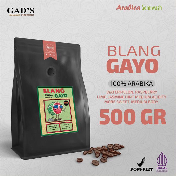Gambar Biji Kopi Arabika GAYO BLANG GELLE Semi wash-Wethulled Roasted Coffee - 500 gram, Fine dari GADS Gourment undefined Tokopedia