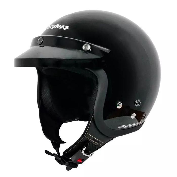 Gambar HELM CARGLOSS PATH PENDEK ORIGINAL - HITAM DOFF - BLACK GLOSS, M dari scohelmet undefined Tokopedia