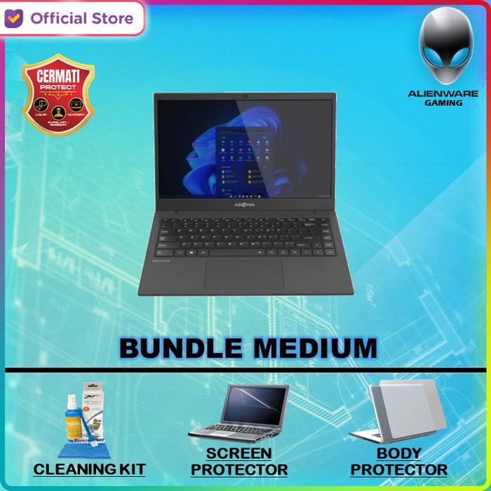 Gambar Advan Soulmate Plus Ryzen 5 3500U 8GB 256GB W11 14.0 GRY - MEDIUM  dari ALIENWARE GAMING STORE undefined Tokopedia
