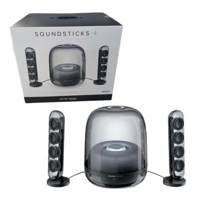 Gambar Harman Kardon Soundsticks 4 Sound sticks 4 Bluetooth Speaker - Promo Black dari Clever Tech Official undefined Tokopedia