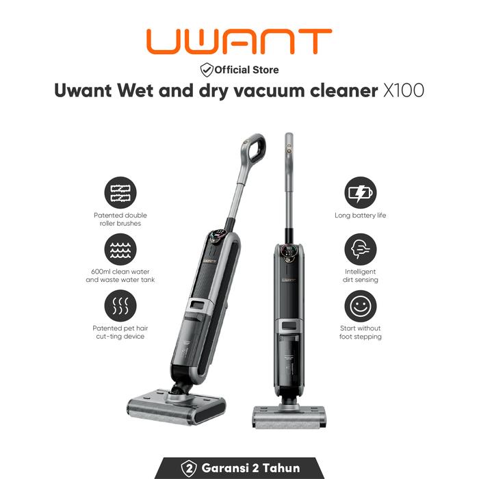 Gambar Uwant X100 Cordless Wet Dry Vacuum Cleaner Multifungsi Penyedot debu dari USM Vacuum Official Store undefined Tokopedia