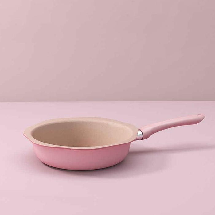 Gambar Hemat Ceo Panci Mpasi Full Set 16Cm - Peralatan Panci Bayi Granite Die Cast (Kuat) Tahan Lengket - Pink - Teflon dari Arieskal Trendy undefined Tokopedia