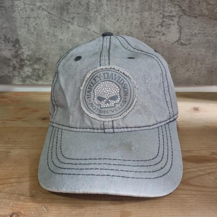 Gambar Topi vintage harley David davidson dari Yogashara undefined Tokopedia