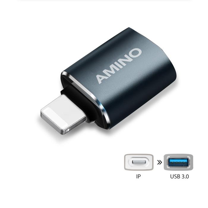 Gambar OTG Connector iPhone Lightning TO USB 3.0 Adapter Converter Fast Data - Grey, OTG iPHONE dari JOYROY SHOP ID undefined Tokopedia