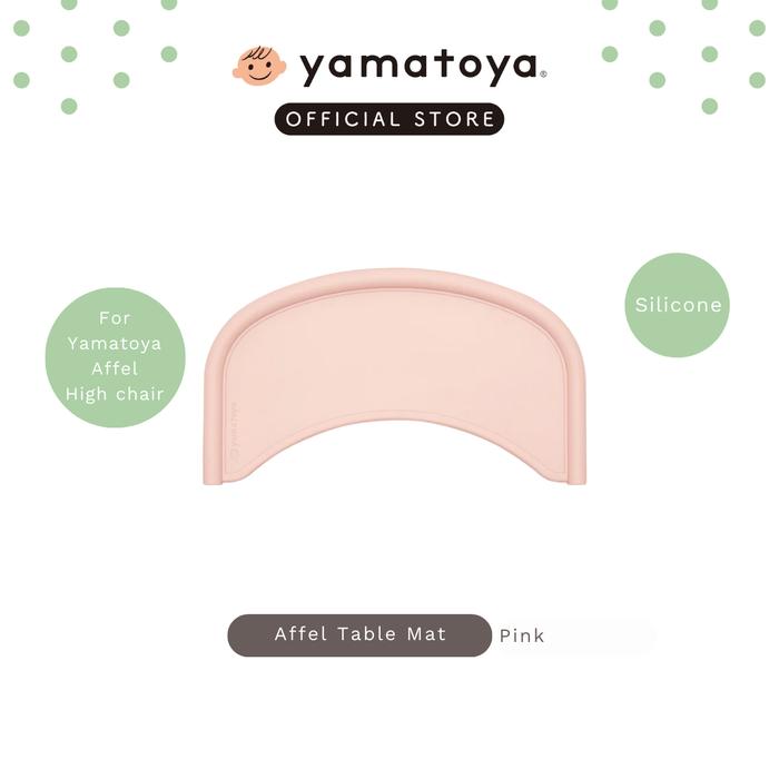 Gambar Yamatoya Baby Silicone Table Mat Affel - Alas Meja Bayi - Pink dari Babies & Everything Kab. Bogor Tokopedia