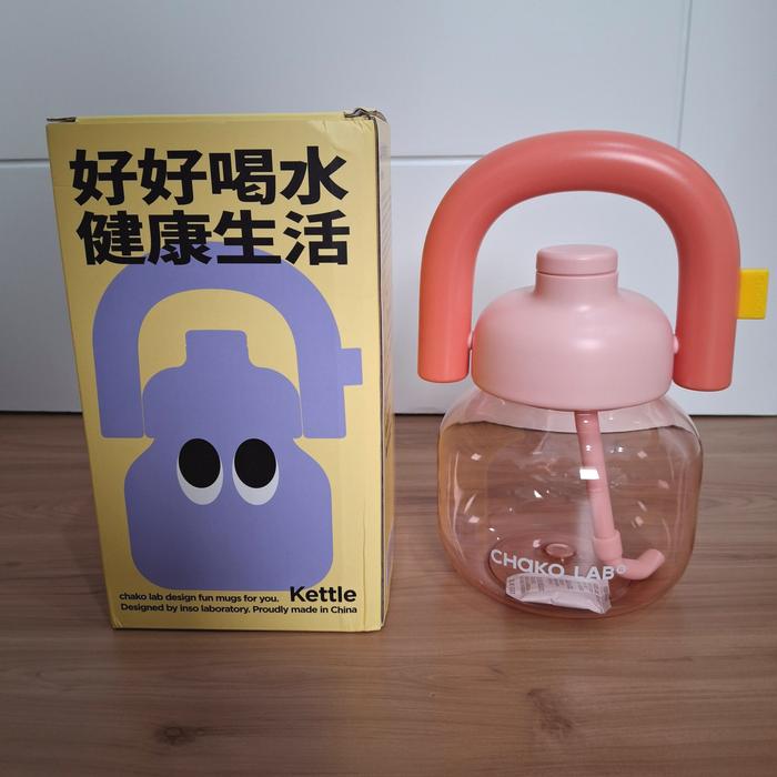 Gambar Chako Lab Chakolab Linlin Pot Kettle Tritan 1150ML - Pink dari Creamy Butter ID undefined Tokopedia