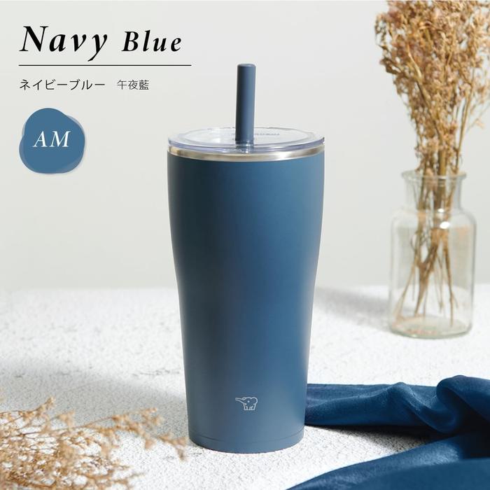 Gambar ZOJIRUSHI TUMBLER 720 ml SX-HA72H Plus Sedotan - Biru Navy dari Zojirushi Indonesia undefined Tokopedia