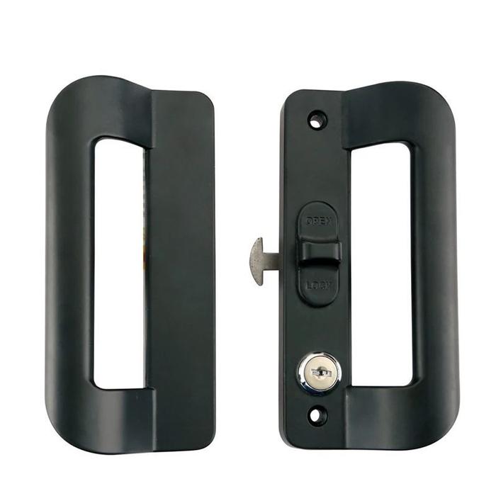 Gambar Handle Pintu Sliding Aluminium Gagang Pintu Geser Tarikan Pintu - With-lock dari ITOKOTOO undefined Tokopedia