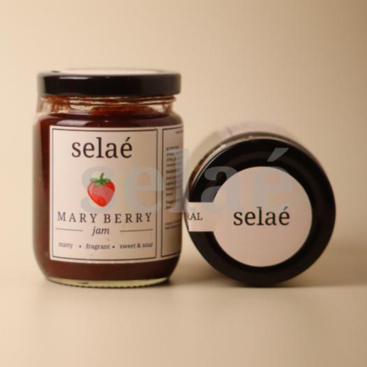 Gambar Selaé Mary Berry Jam (Selai Strawberry) - 250g, 150g, 25g - 250g dari Selae undefined Tokopedia