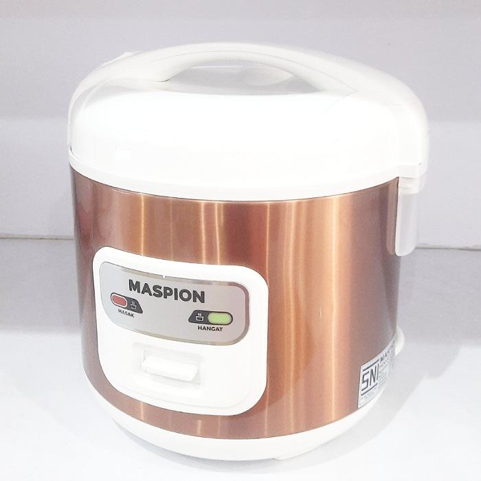 Gambar Magic Com Maspion 1ltr MRJ1003TSS Rice Cooker Maspion MRJ 1003TSS - MRJ1003TSSGold dari MIAMI ELEKTRONIK_NEW undefined Tokopedia