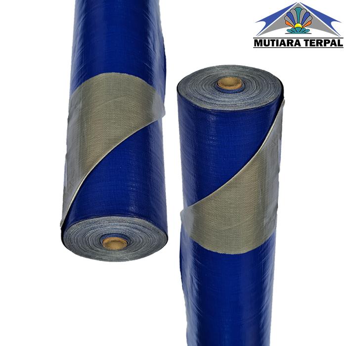 Gambar Terpal A10 Custom Ukuran (Harga Per Meter Persegi) - Biru Silver dari Mutiara Terpal undefined Tokopedia