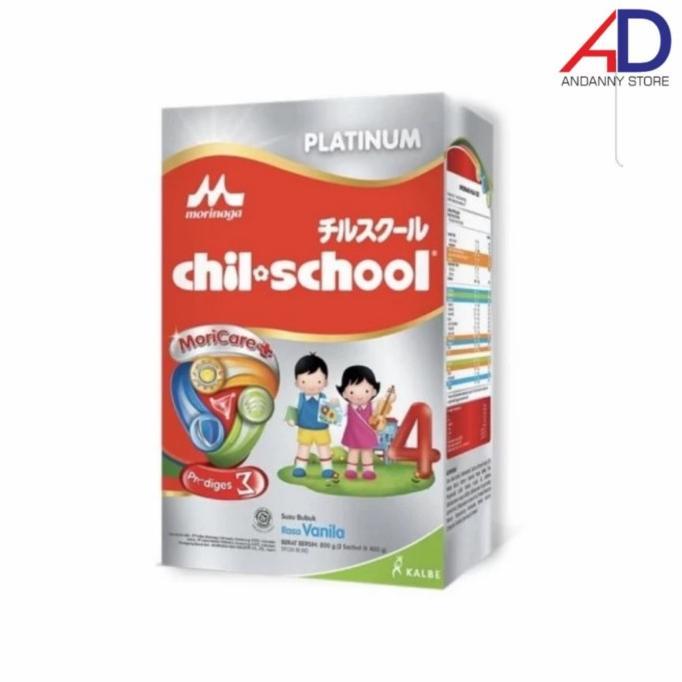 Gambar FF MORINAGA CHIL SCHOOL PLATINUM 4 800GR (3-12 TAHUN) / SUSU FORMULA - COKELAT dari Kalief Rasa Store undefined Tokopedia