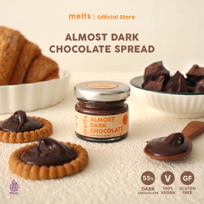 Gambar Melts On The Go - Spread Sachet (Less Sugar, Gluten Free, Vegan) - Almost 30g dari Melts Indonesia undefined Tokopedia