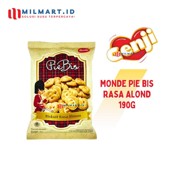 Gambar MONDE GENJI PIE MINI 85G RASA ORIGINAL/STRAWBERRY/RAISIN/LEMON/VANILA SAND PIE BIS - PIE BIS 190G dari milmart.id undefined Tokopedia