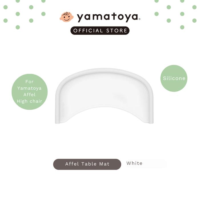 Gambar Yamatoya Baby Silicone Table Mat Affel - Alas Meja Bayi - White dari Babies & Everything undefined Tokopedia
