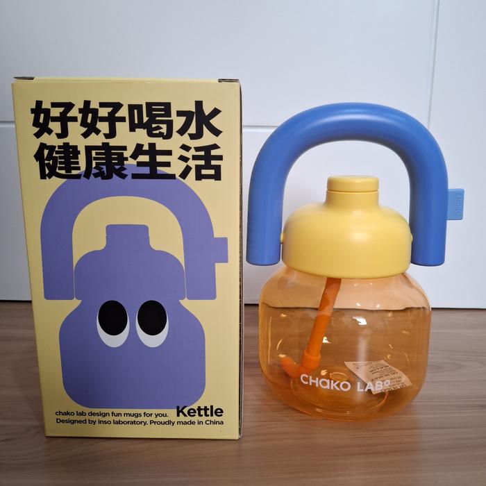 Gambar Chako Lab Chakolab Linlin Pot Kettle Tritan 1150ML - Orange dari Creamy Butter ID undefined Tokopedia