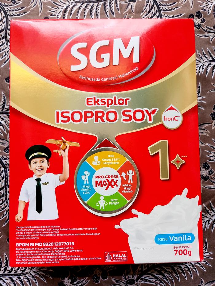 Gambar SGM ISOPRO SOY 1+ Vanila - 700gr dari Flarz Store undefined Tokopedia
