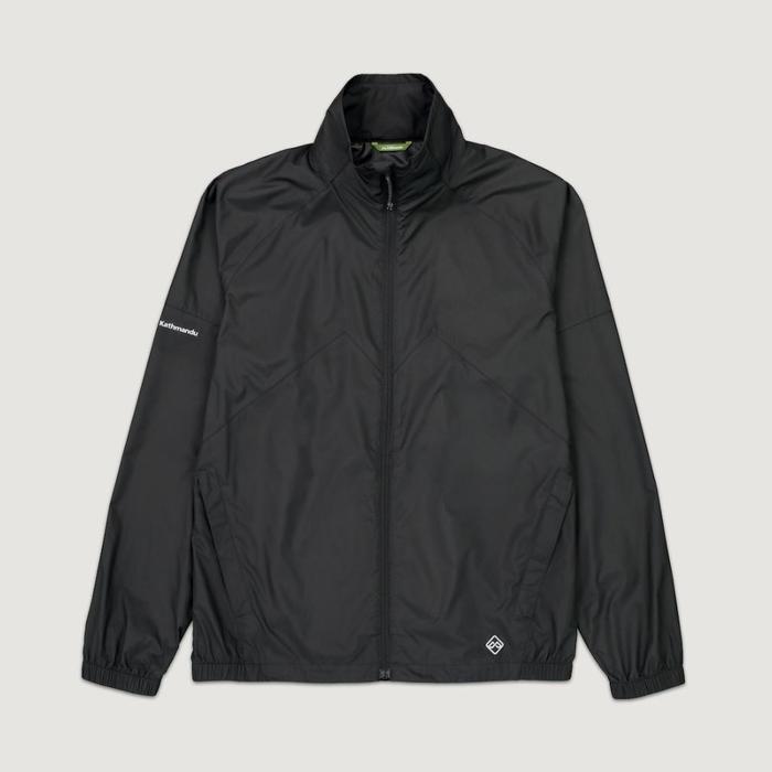 Gambar [READY STOCK] JAKET PACKABLE KATHMANDU MEN'S WND-CHASER WINDBREAKER JACKET BIG SIZE - Black, 56/XL dari Padma Tama Official undefined Tokopedia