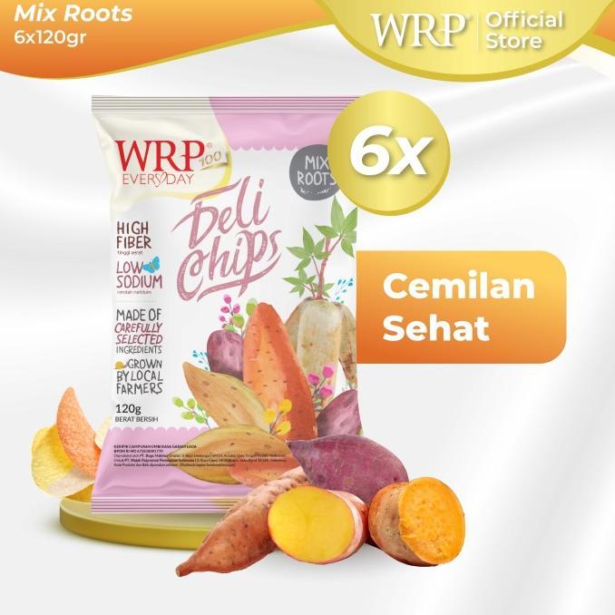 Gambar WRP Delichips Mix Root Family Pack 6 x 120G - Camilan Sehat dari Nyus_sthore undefined Tokopedia