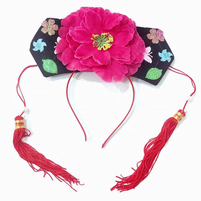 Gambar Bando Keke Murah Grosir Bando Putri Huanzhu Aksesories Imlek kado - bunga pink dari MadisonShop undefined Tokopedia