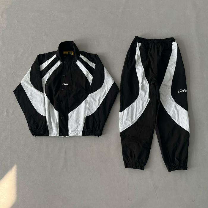 Corteiz Vertigo Shuku Jacket Black/Whit 【公式通販】