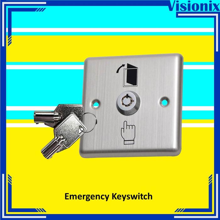 Jual Key Switch Access Control - Emergency Keyswitch Door Release ...