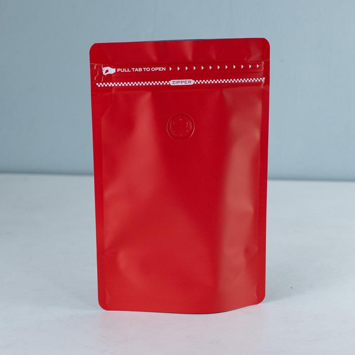 Gambar Bean Bag 1kg - Kemasan Biji Kopi - Standing Pouch Coffee Valve 1000gr - Merah dari Conalli undefined Tokopedia