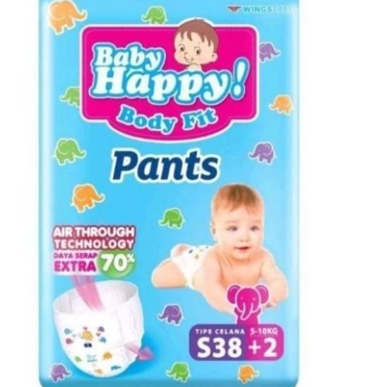 Gambar Baby Happy Pants S 38/M 32/L 28/XL 26/XXL 24 Baby Happy Popok Sekali Pakai - S38 dari RXSTORY undefined Tokopedia