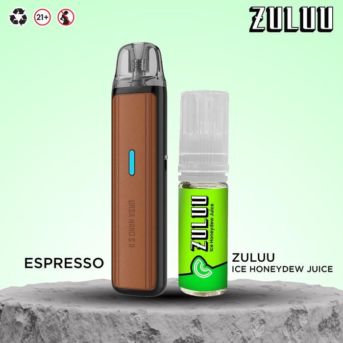 Gambar Pod Ursa Nano S II x Zuluu - Bundling Liquid 15ml - ESPRESSO dari zuluu official undefined Tokopedia