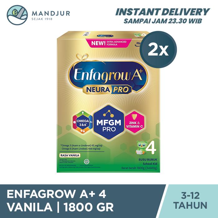 Gambar Enfagrow A+4 Vanila 1800 gram - 2 Pcs dari Apotekmandjurofficial undefined Tokopedia