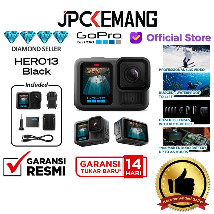 Gambar GoPro HERO 13 Black Action Camera / Go Pro Hero13 Black Creator Edition Action Cam Garansi Resmi - StandardPackage dari JPC Kemang undefined Tokopedia
