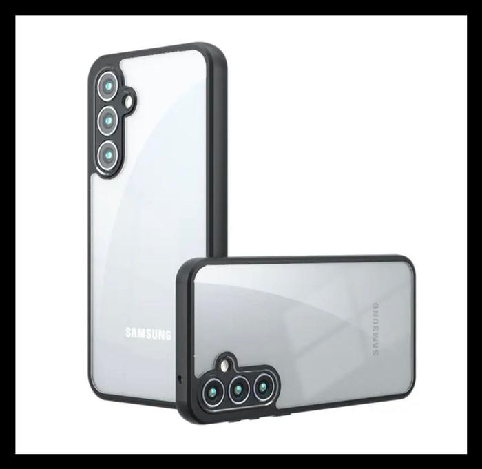 Gambar Samsung Galaxy M15 5G Armor Smoke Hard Soft Case Cover Original Casing - HITAM CLEAR, SAMSUNG M15 5G dari Best Accesories Hp undefined Tokopedia