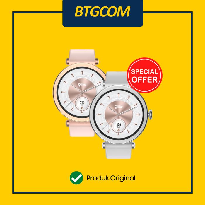 Gambar SMART WATCH OLIKE FL01 JAM TANGAN PINTAR WANITA HD DISPLAY WATERPROOF 100 MODE OLAHRAGA SMARTWATCH ANDROID/IOS IPHONE SUPPORT SILVER/GOLD dari btgcom undefined Tokopedia