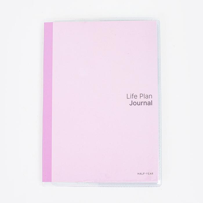 Gambar Life Plan Journal - UNDATED PLANNER Half-Year (6 Months) A5 Size - Undated Planner/Soft Cover/Agenda - Pink Blossom dari Life Plan Journal undefined Tokopedia