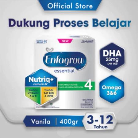 Gambar enfagrow essential 4 School Kid 400gr / 800gr Vanila - 400 gr dari A Siblings Store undefined Tokopedia