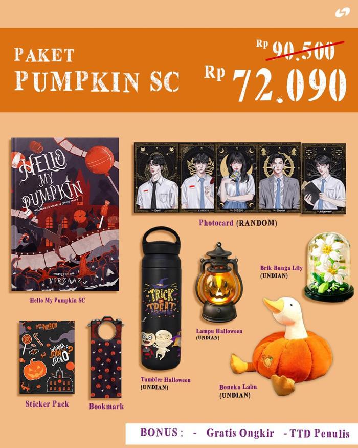 Gambar Pre Order - Buku Novel Hello My Pumpkin - Virza Az - Skuad - Bumifiksi (02 Okt Jam 17.00 WIB) - PUMPKIN SC dari Bumi Fiksi Makassar undefined Tokopedia
