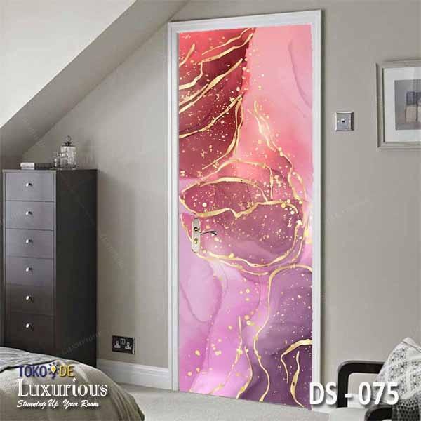 Gambar Wallpaper Pintu 3D Wallpaper Custom Pintu Motif Flower Granit Marmer Batu Alam - DS-075, L62CMXT192CM dari harmoniwallpaper undefined Tokopedia