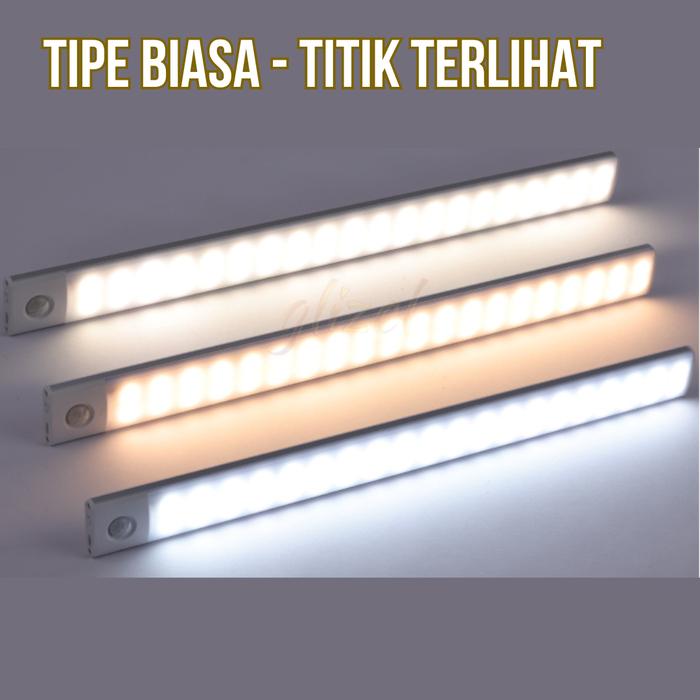 Gambar Lampu Sensor Gerak Otomatis Motion Light Baterai LED Smart Baca Batang - 30cm dari Glizel undefined Tokopedia
