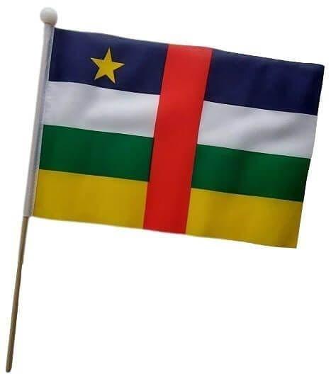 Gambar Bendera Meja / Tangan Negara Afrika / Africa Hand Flag - Afrika Tengah dari mushikyo undefined Tokopedia